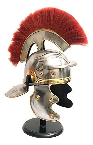 Arma Y Armadura - Nuevo Casco De Centurión Romano Con Armadu