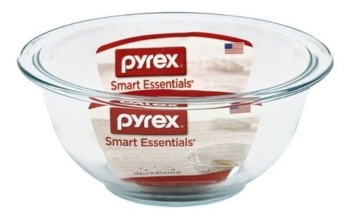 Bowl Fuente De Vidrio Pyrex Ensaladera Batidor Basic 2,35lts