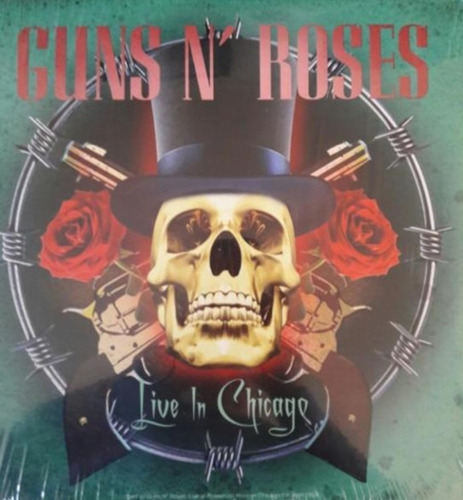 Guns N' Roses  Live In Chicago Vinilo Nuevo Lp
