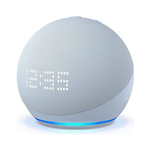 Nuevo Echo Dot Altavoz Inteligente Con Reloj Y Alexa