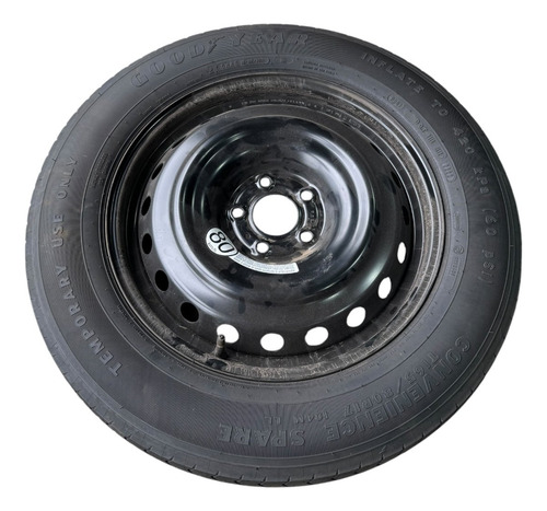 Estepe Fino T165/80 R17 Jeep Compass Limited 2022 2023 2024 (Usado)
