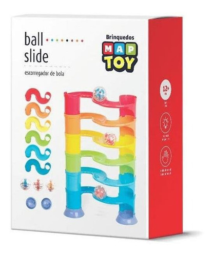 Ball Slide Escorregador De Bola 982-0 - Maptoy