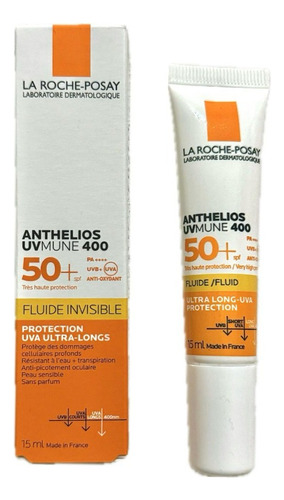 Protector Solar Fps50 Anthelios Uv Mune 400 Travel Size 15ml