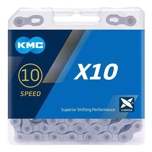 Cadenilla Kmc X10 10 Velocidades Mtb Ruta