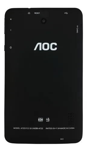 Tablet Aoc A722 8gb 1gb Ram Bluetooth Usb Wifi 7 Pulgadas (Reacondicionado)