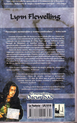 La Suerte De Los Ladrones - El Mensajero De La Oscuridad T1