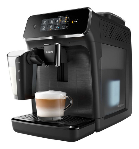 Imagen 2 de 2 de Cafetera Philips Series 2200 EP2230 super automático negra expreso 220V