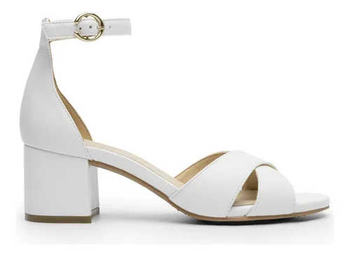 Sandalias blancas flexi sales