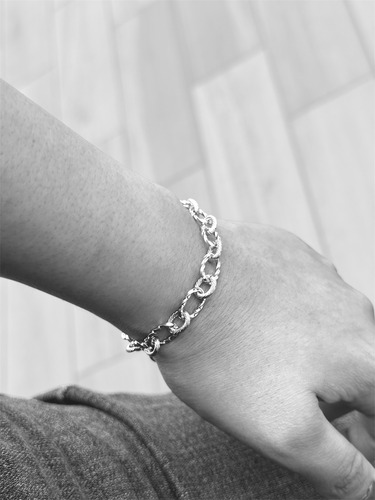 Pulsera Cadena Dorado
