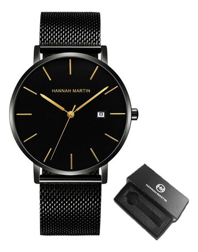 Reloj Hannah Martin Casual Calendar A Prueba De Agua .