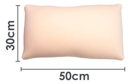 Travesseiro Fom Infantil 50x30cm Macio E Confortável 4 Cores