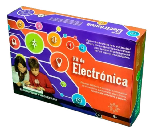 Juego Científico Kit De Electrónica Ideal Para Aprender