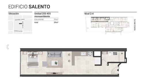 Imagen 5 de 5 de Monoambiente A La Venta En Pocitos | Amplio Gastos De Ocupación Incluido! A Estrenar! Próximo Shopping