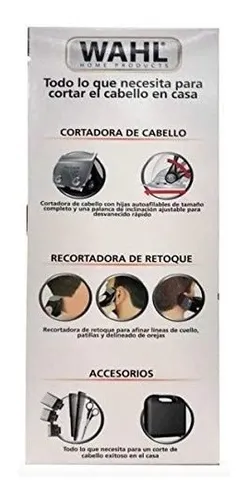 Kit de corte para cabello wahl chrome con 25 pzas sale
