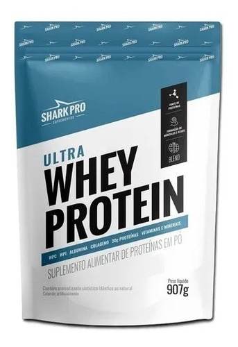 Refil Whey Protein Ultra 907g - Shark Pro Suplementos