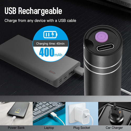 Acampar Led Recargable Perros Mini Linterna Y Para Usb