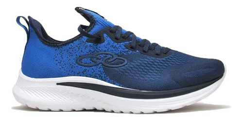 Imagen 1 de 6 de Zapatillas Olympikus Running Hombre G-brv Azul-bco Cli