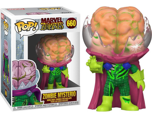 Funko Pop! #660 Zombie Mysterio - Marvel Zomibies Original!