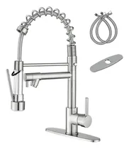 Comprar Grifo Monomando Fregadero Llave Mezcladora Cocina Cobre 360° Color Plateado Grifo Monomando Llave Mezcladora Para Fregadero Tarja Cocina Younic Th 110