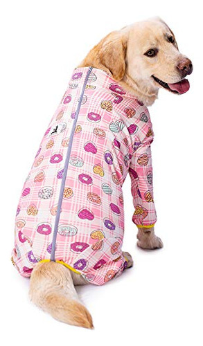 Pijama De Algodón Para Perros Medianos Y Grandes