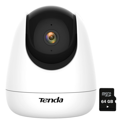 Cámara Seguridad Inalambrico Tenda 1080p 360° Cp3 + Sd 64gb