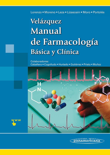 Velazquez:manual De Farmacologæa (libro Original)