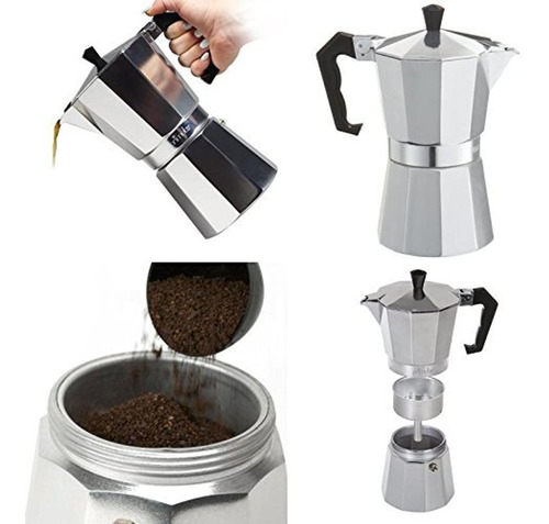 Imagem 2 de 2 de Cafeteira Nova Moka Express 3 Xícaras,