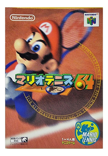 Videojuego Nintendo 64 Japones: Mario Tennis 64
