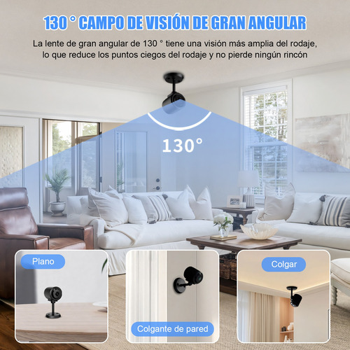 3mp Mini Cámara Espía Anbolm Wifi Hd Cámaras De Seguridad