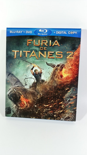 Furia De Titanes 2 Bluray 2 Discos Slimcover