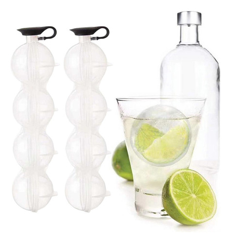 Qg1 Ice Cube Ball Maker Whisky Cóctel Molde 3d Barra De