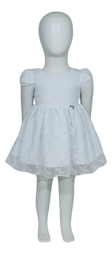 Vestido Para Bebê Infantil De Festa Katitus