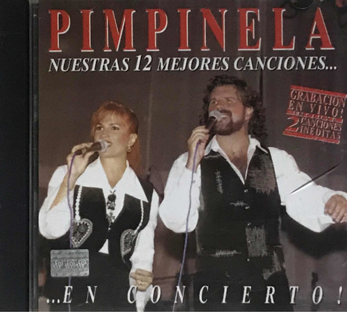 Pimpinela, Nuestras 12 Mejores Canciones Cd Seminuevo