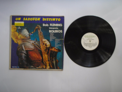 Lp Vinilo Bob Fleming Un Saxofon Distinto Boleros Sonlux1978