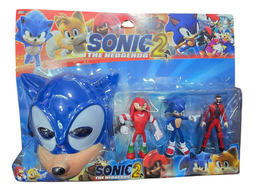 Juguete Sonic Máscara X4 Hermoso