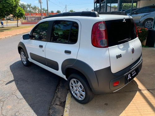 Imagem 4 de 13 de Fiat Uno Way Evo 1.0 Branco 2014