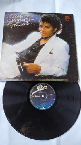 Triller Michael Jackson Disco De Vinil Original Con Insert 