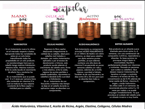 Imagen 3 de 3 de Botox Células Madres Brasil Cacau Everglam + Gorro Electrico