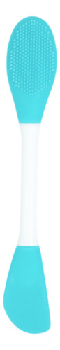 Cepillo Exfoliante Espatula Limpiador Facial Multicolor Celeste
