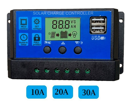 Imagem 6 de 8 de Kit Painel Placa Solar Fotovoltaica 10w + Controlador