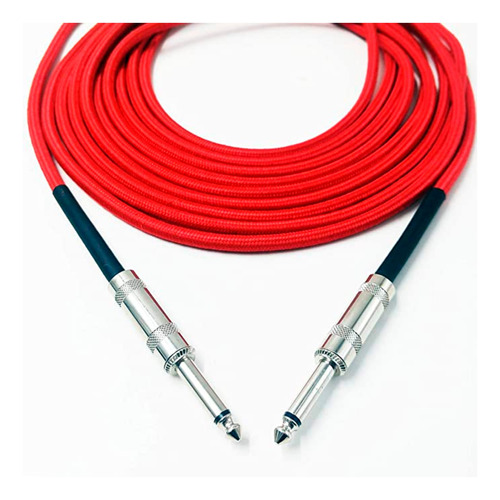 Cable De Instrumento 6 Mts Wingo Wp00779 Red