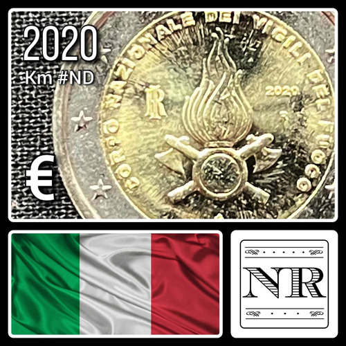 Italia - 2 Euros - Año 2020 - N #193757 - Bomberos