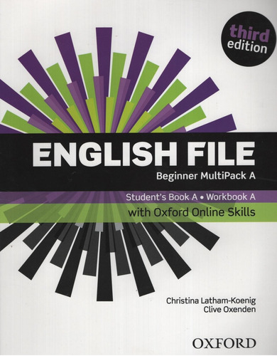 English File Beginner (3rd.edition) - Multipack A + Oxford O