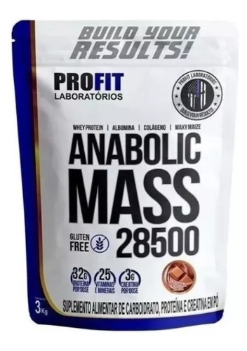 Hipercalórico Anabolic Mass 28500 3kg Profit