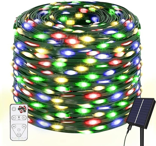 Luces Solares De Navidad Impermeables Para Exteriores 600 Le