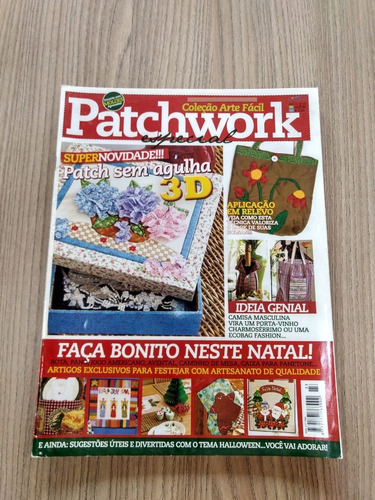 Revista Patchwork 23 Bota Pano Avental Almofadas Y592