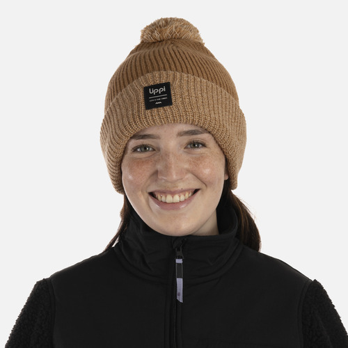 Gorro Fly Line Pom Blend-pro Beanie Camel Melange Lippi I25