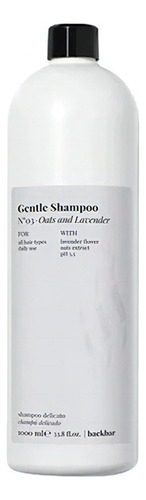  Shampoo Hidrante Y Calmante Gentle N°3 De 1000 Ml Farmavita