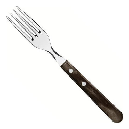 Garfo Para Churrasco Jumbo Polywood Inox Castanho Tramontina