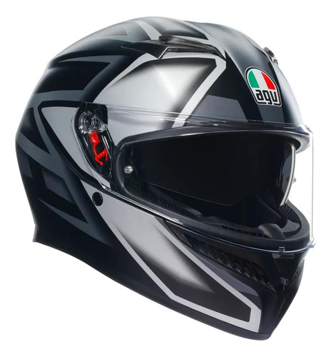 Casco Para Moto Agv K3 Compound Talla Xl Color Negro